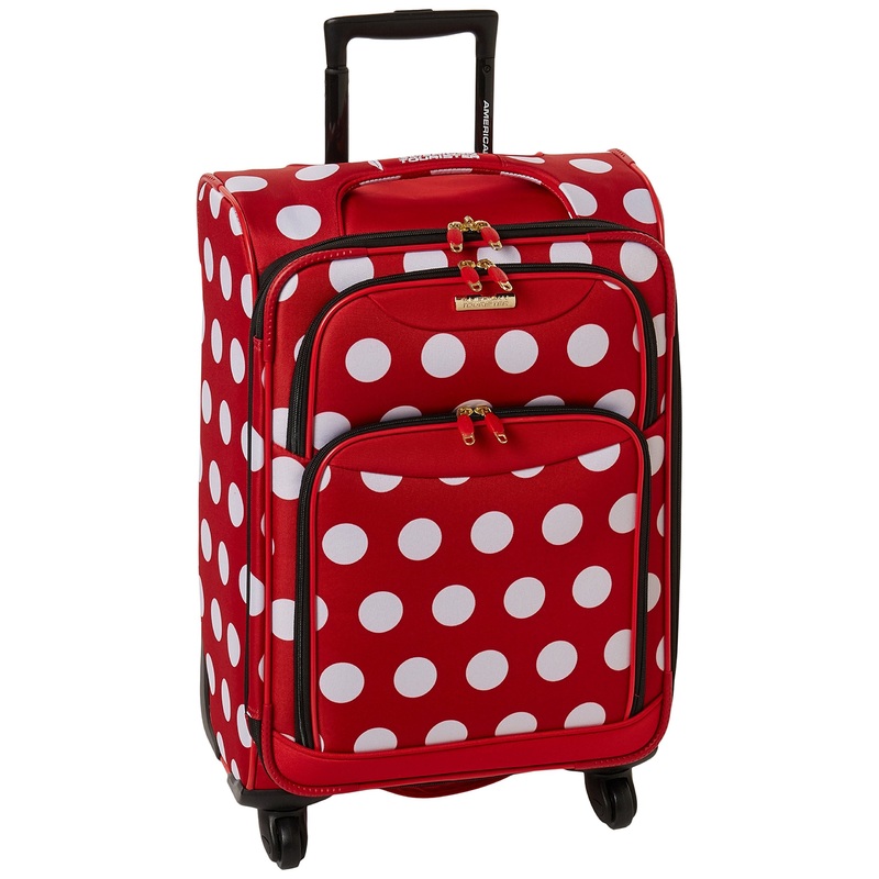 American Tourister 21 Inch, Minnie Mouse Polka Dot