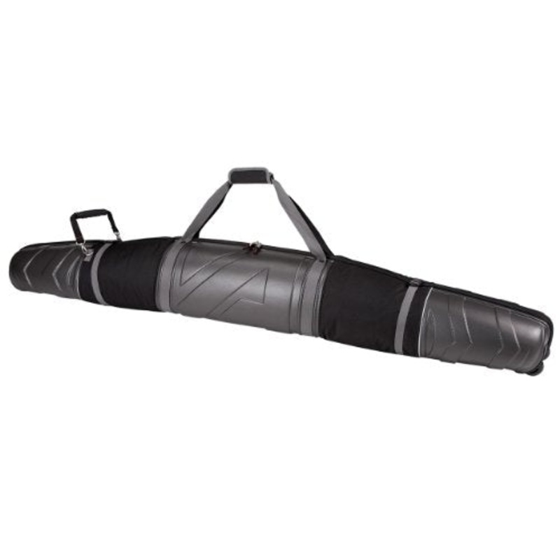 Athalon Platinum Molded Wheeling Double Ski Bag (Platinum, 185Cm)