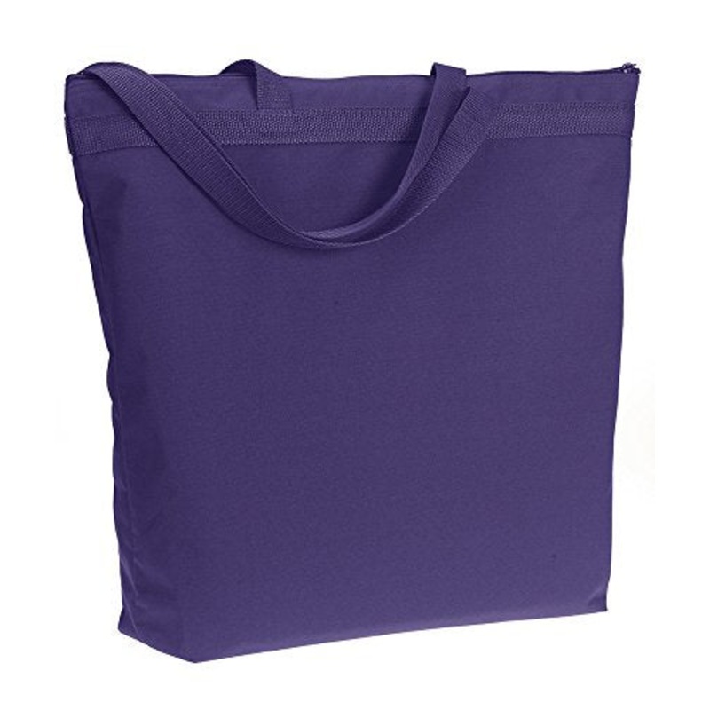 Bodek And Rhodes 60115370 8802 Ultraclub Zippered Tote Purple - One