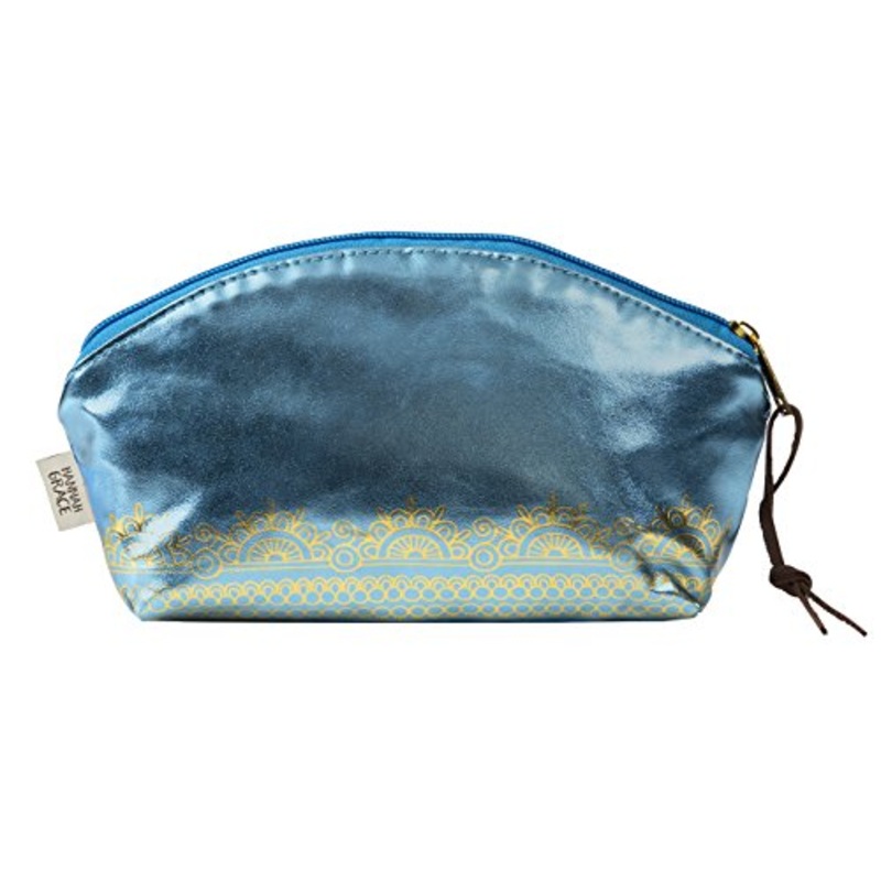 C.R. Gibson Purse Pouch Taj, Teal, One Size