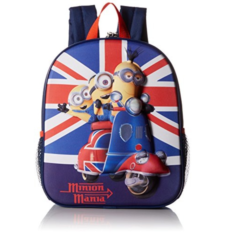 Despicable Me Boys' The Minion Invasion Backpack, Blue