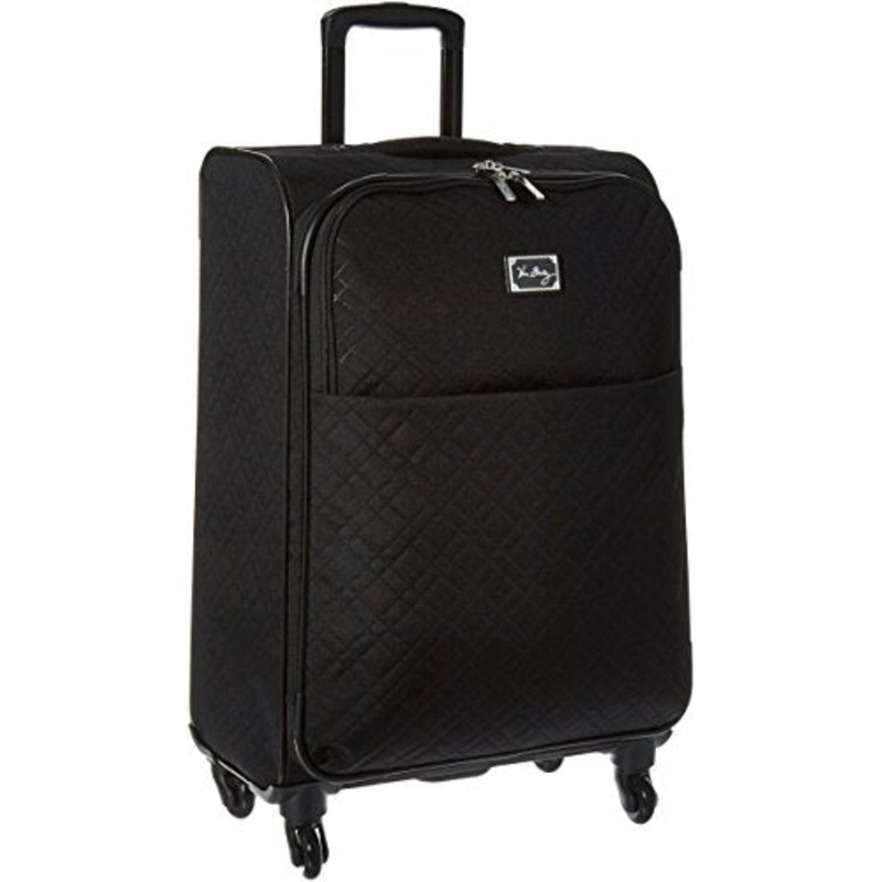 Vera Bradley Large Spinner, Classic Black, One Size