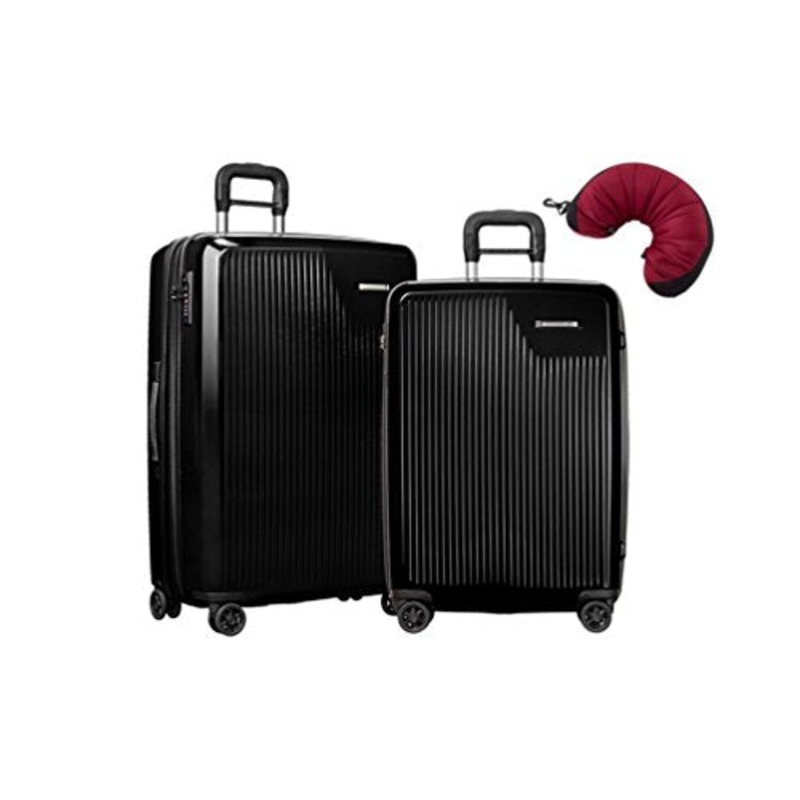 Briggs & Riley Sympatico 3 Piece Spinner Set | Medium Cx Spinner | Large Cx Spinner | Travel Pillow
