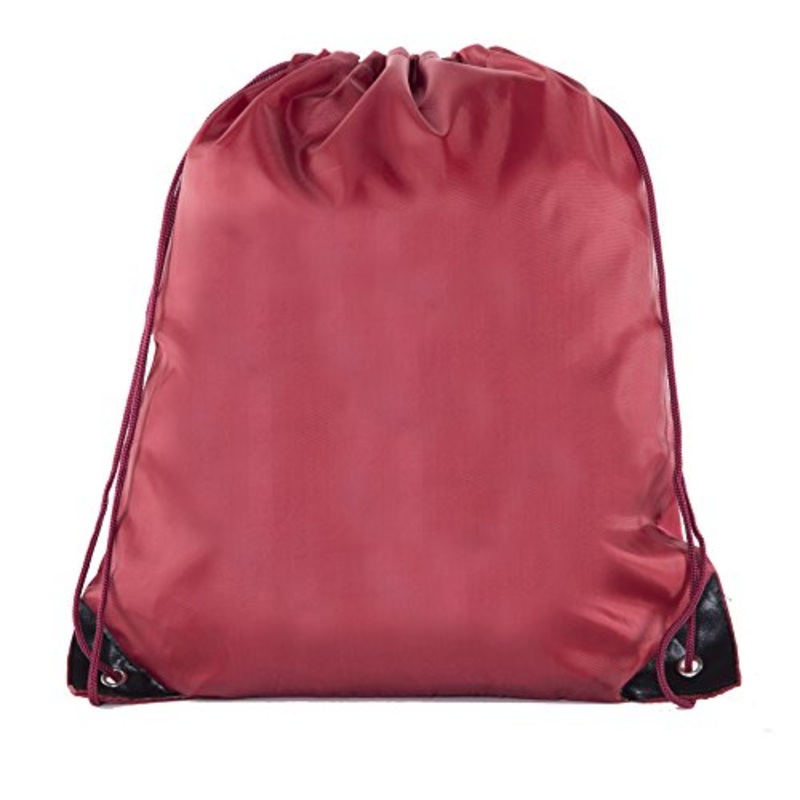 Mato & Hash Drawstring Bulk Bags Cinch Sacks Backpack Pull String Bags | 15 Colors | 1PK-100PK Available