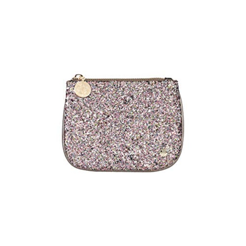 Stephanie Johnson Women's Hollywood Mini Flat Pouch Travel Purse, Pink, One Size