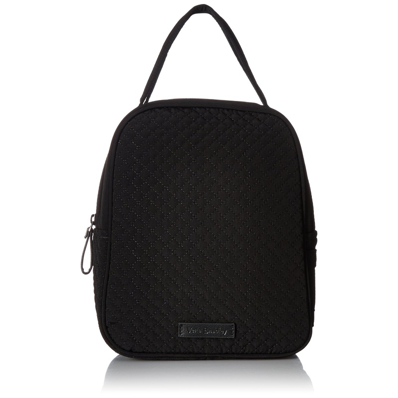 Vera Bradley Microfiber Lunch Bunch, Classic Black