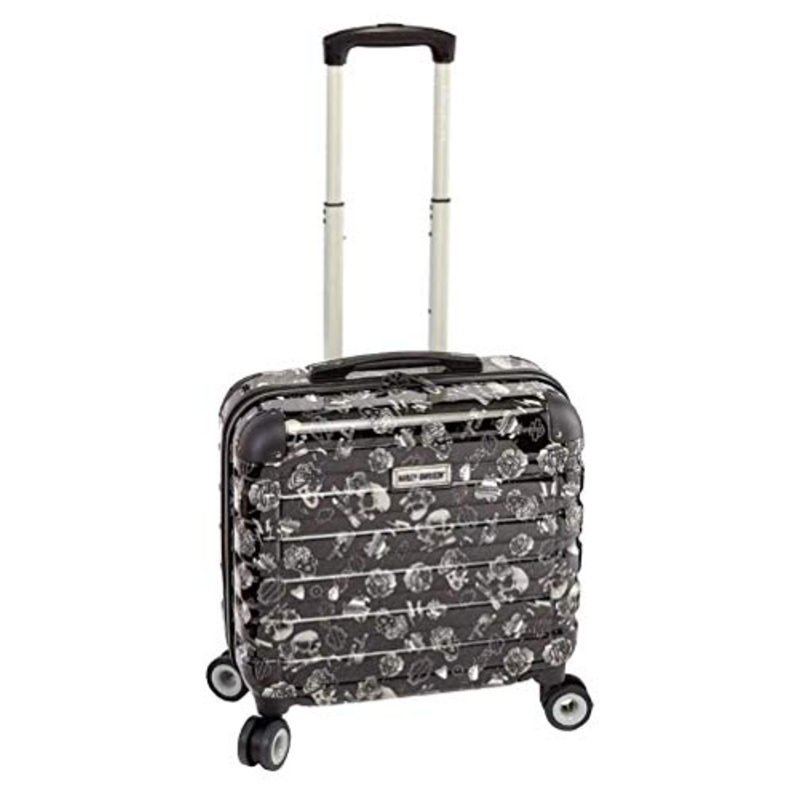 Harley Davidson 17" Overnight Carryon with Spinners, Gray Tattoo