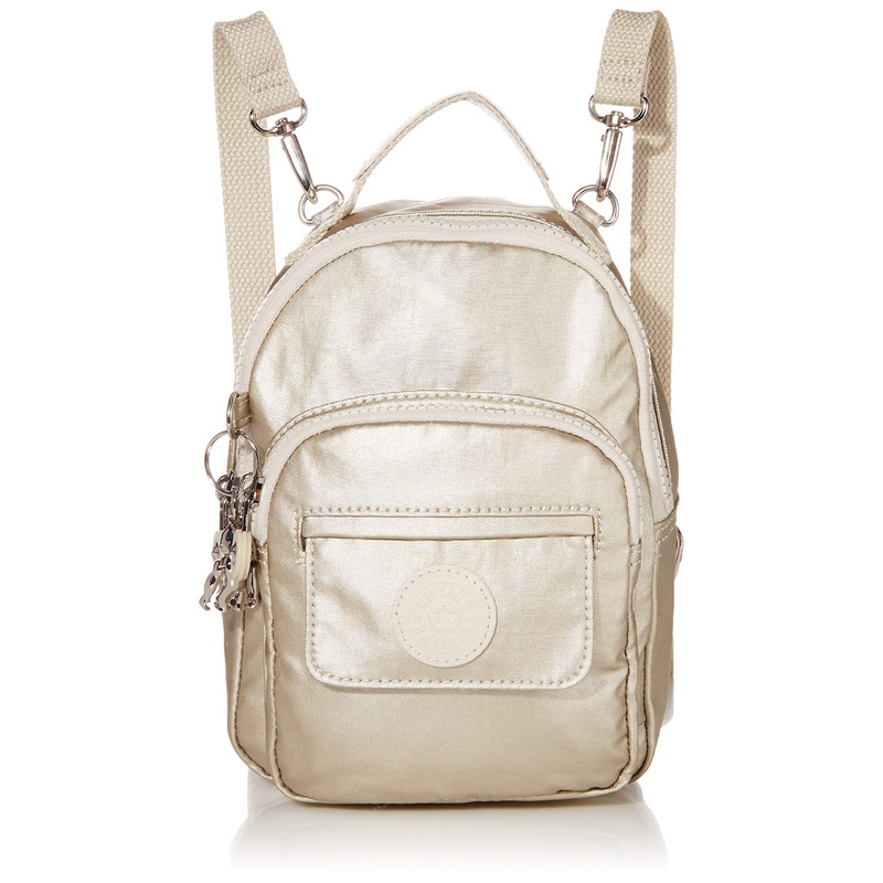 Kipling womens Alber 3-In-1 Convertible Mini Backpack, cloud Metal, One Size
