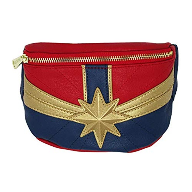 Loungefly Captain Marvel Faux Leather Fanny Pack Standard