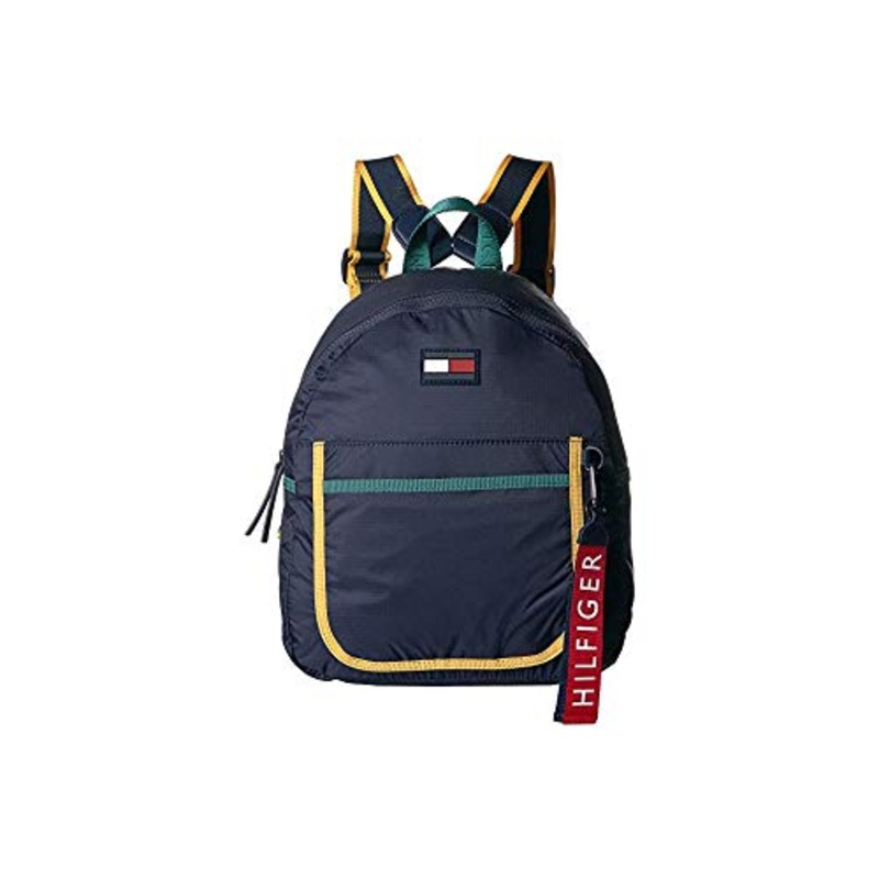 Tommy Hilfiger Women's Crewe Nylon Backpack Navy/Multi One Size