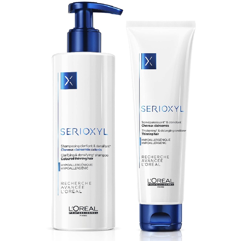 L'Oral Professionnel Serioxyl Shampoo and Conditioner Duo - Coloured Hair