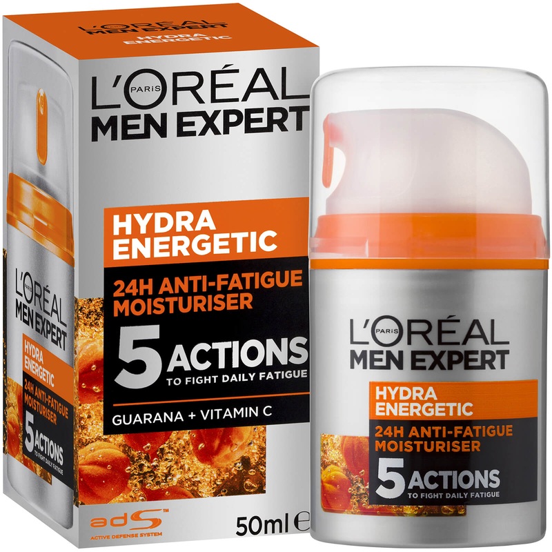 L'Oral Paris Men Expert Hydra Energetic Anti-Fatigue Daily Moisturiser 50ml