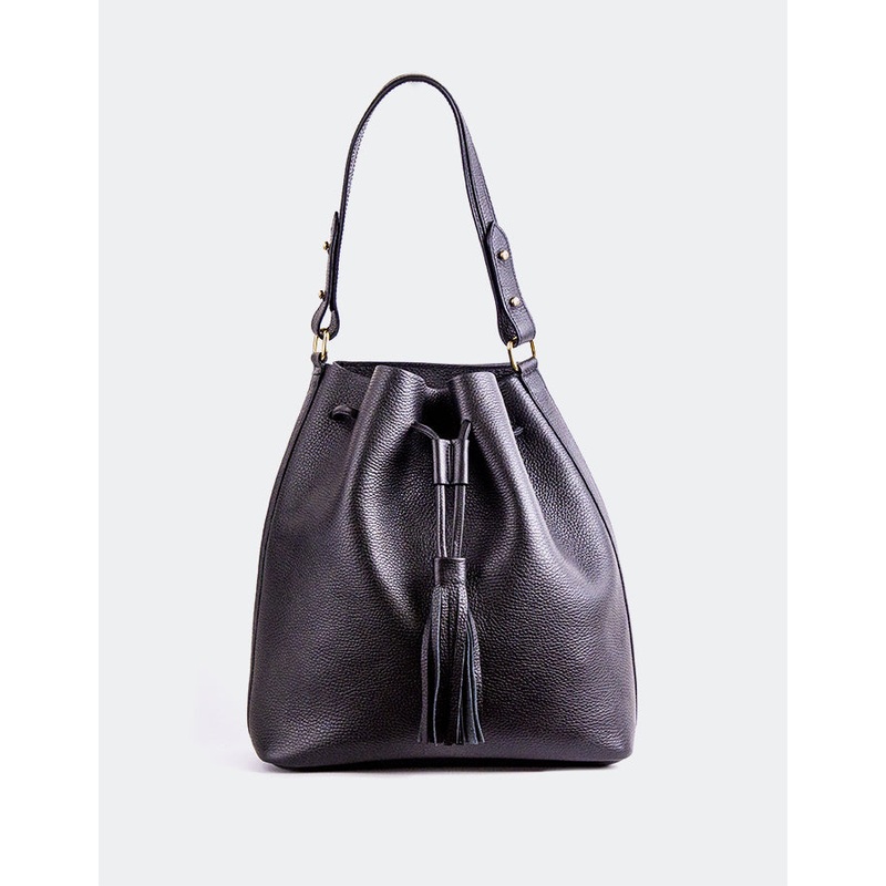 Aldie Black Leather