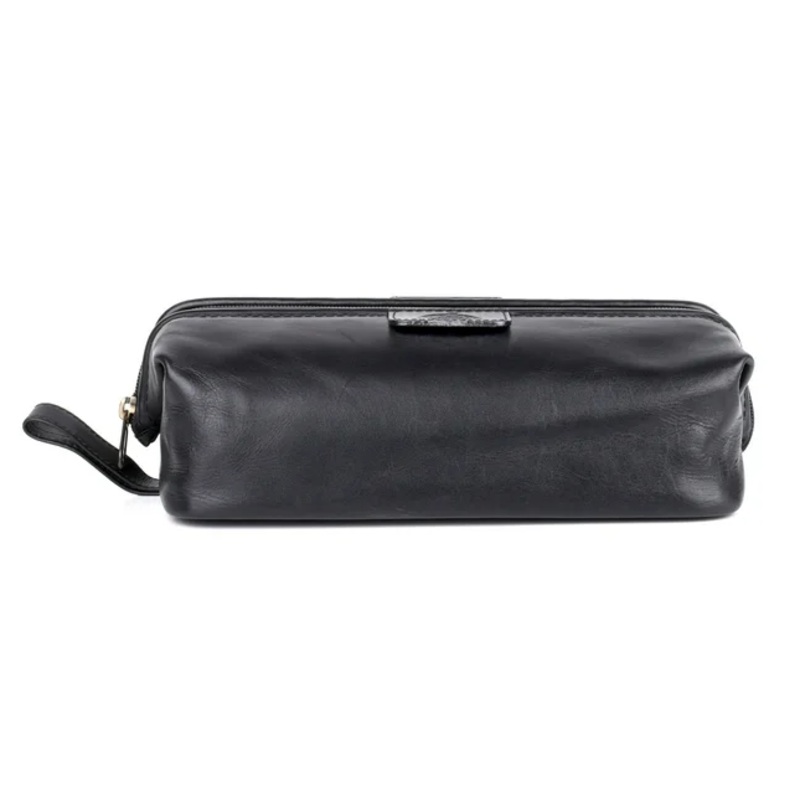 Dopp Leather First Class Seasoned Traveler Admiral Toiletry Kit