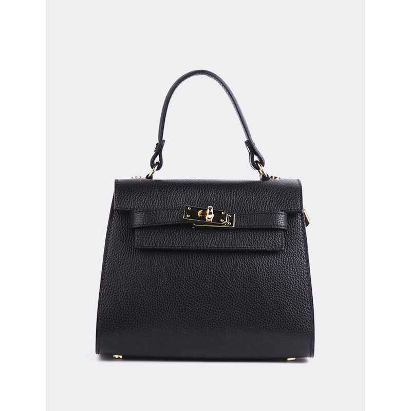 Vance Black Leather