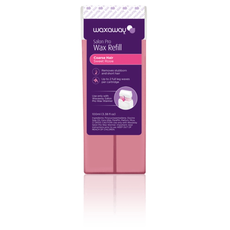 Waxaway Salon Pro Wax Refill Shimmer Sweet Rosie 100ml