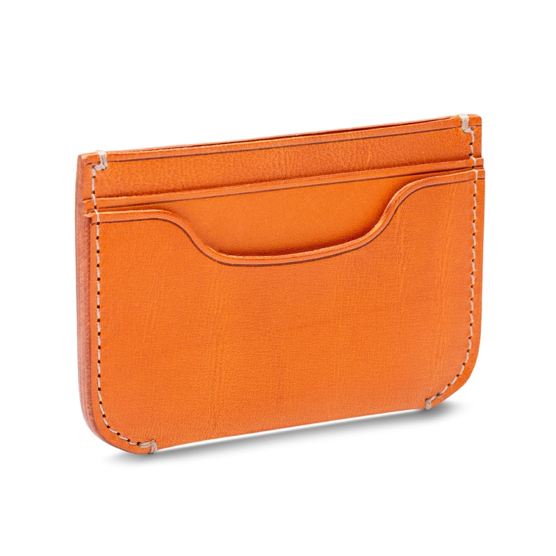 Bosca Leather Italio Front Pocket Card Case Wallet