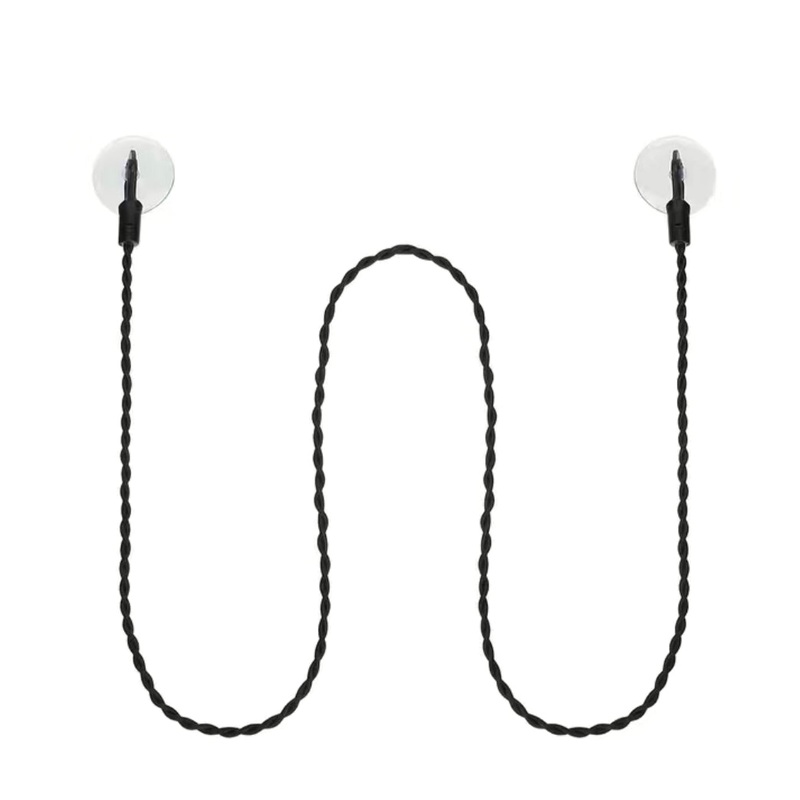Clothesline with suction cups- no clothes pins needed- $6.99