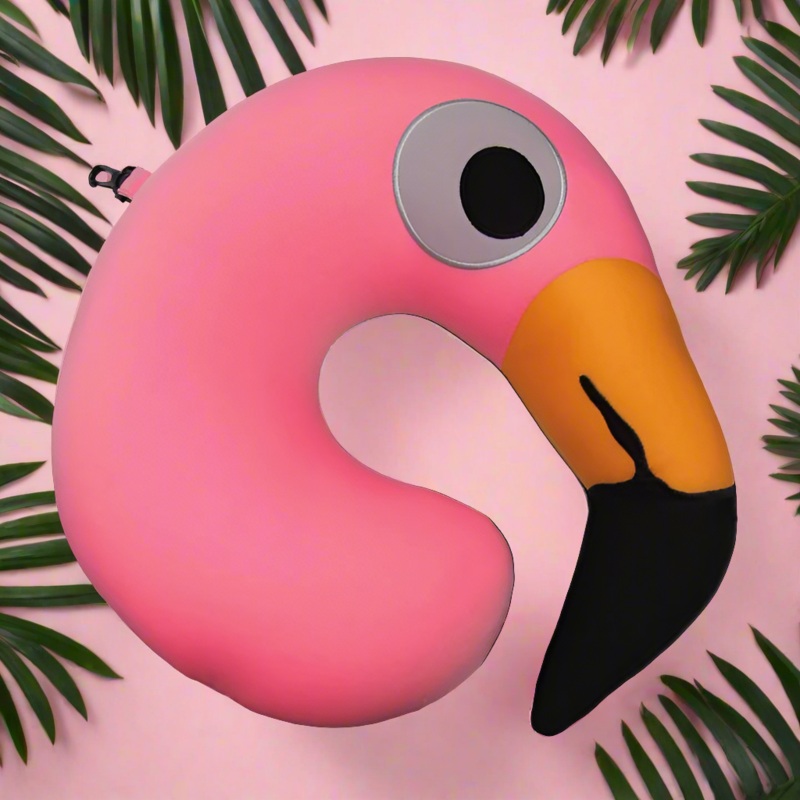 On Sale - Childrens Flamingo Travel Pillow- $6.00