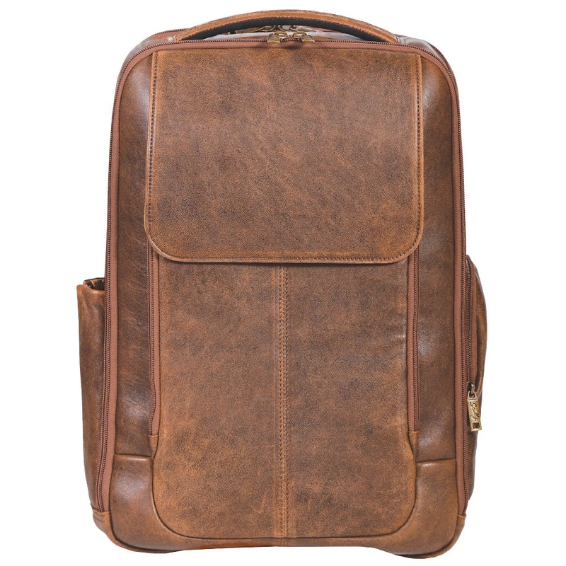 Scully 81st Aero Squadron Leather Backpack 605-10