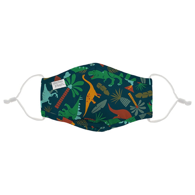 Stephen Joseph Kids Face Mask with Filter Pocket & Adjustable Straps SJ-1221