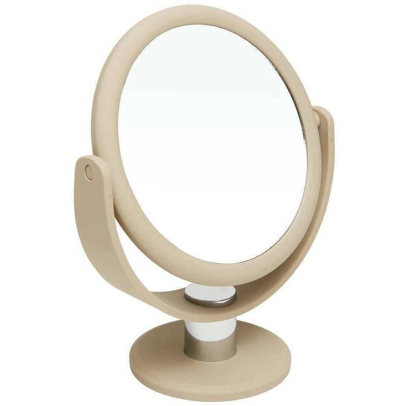 Alice Wheeler London Soft Touch Vanity Mirror - Stone Beige