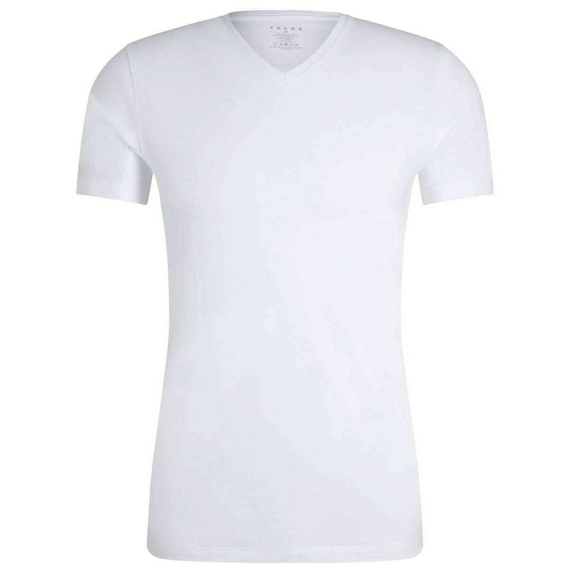 Falke Daily Climate Control V-Neck T-Shirt - White