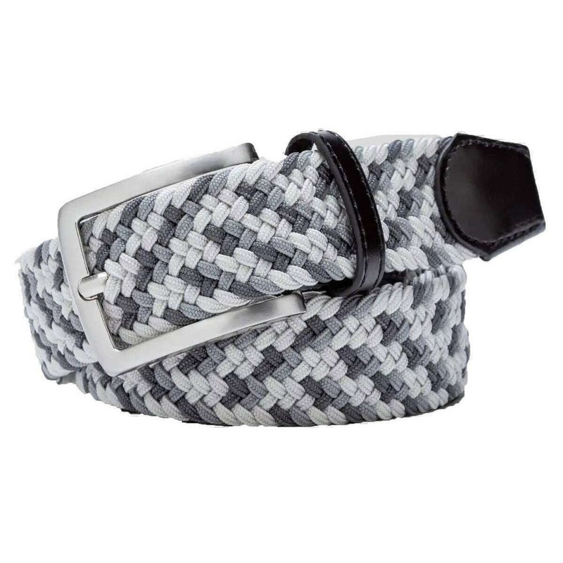 Meyer Super-Stretch Belt - Grey/Multi-colour