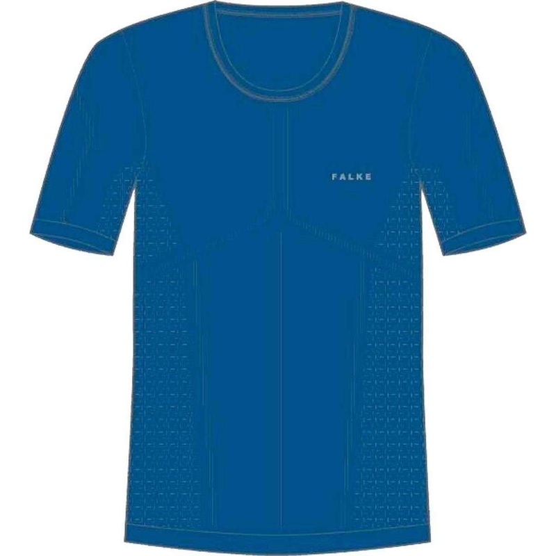 Falke Ultralight Cool Short Sleeved Sports Shirt - Yve Blue