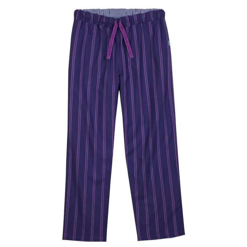 Loungers Hambo 2025 Charity Design Lounge Trousers - Purple/White/Blue
