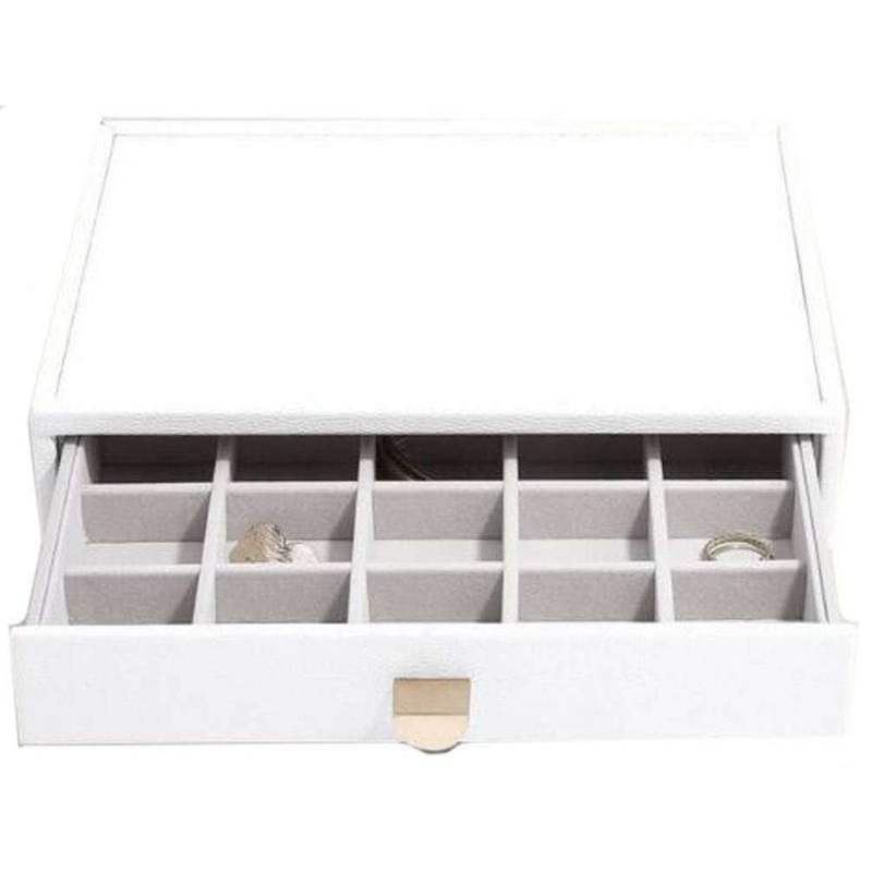 Stackers Classic Trinket Drawer - Pebble White