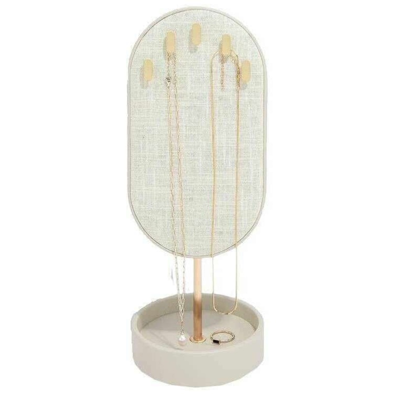 Stackers Necklace Display Stand - Oatmeal/Linen Beige