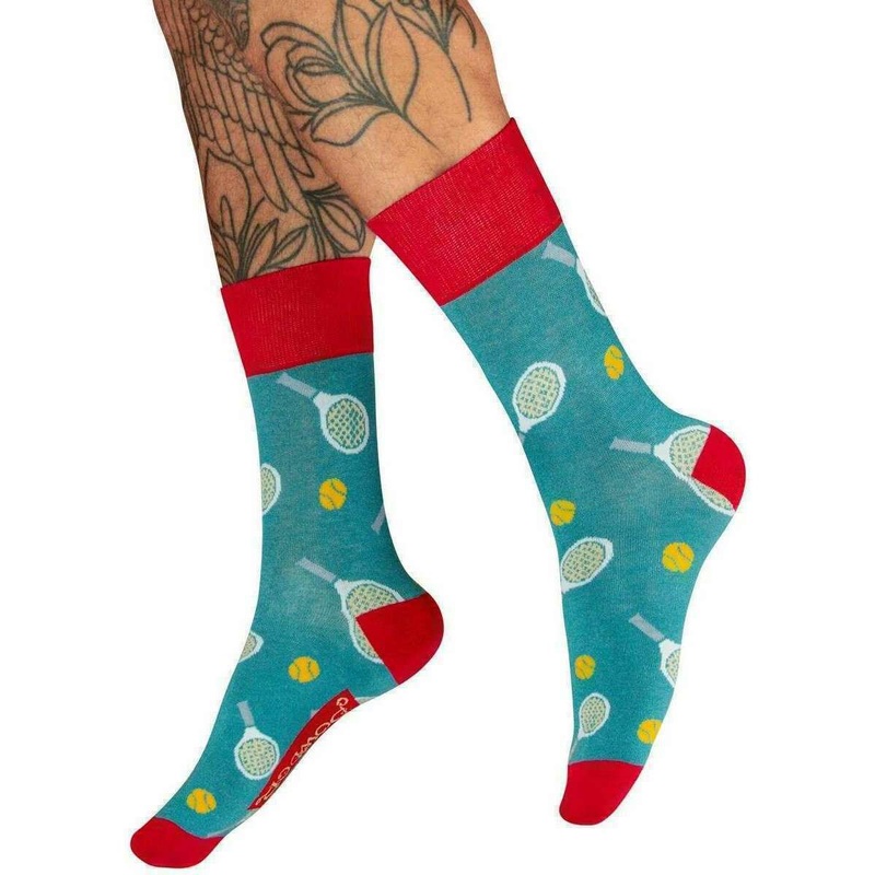 Powder Centre Court Socks - Teal Blue
