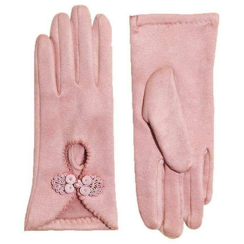 Powder Suki Gloves - Petal Pink