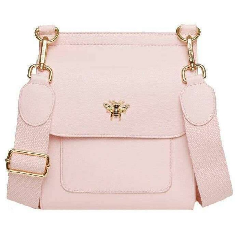 Alice Wheeler London Bloomsbury Crossbody Bag - Pastel Pink