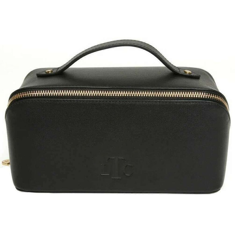 Alice Wheeler London LTC Leather Train Case - Black