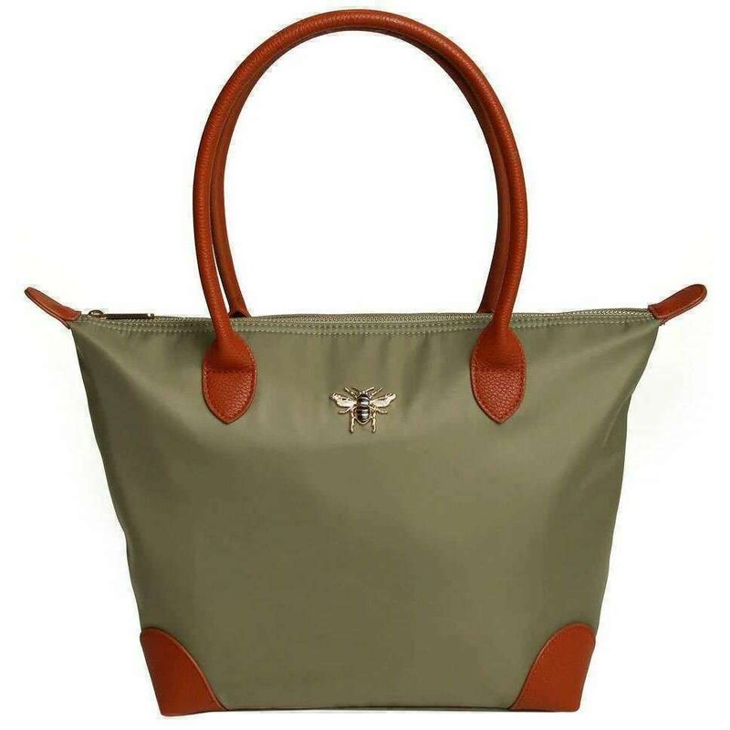 Alice Wheeler London Shoreditch Medium Tote Bag - Sage Green