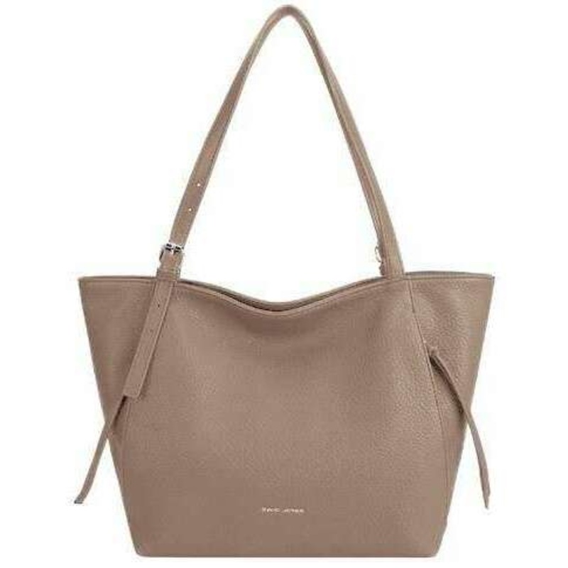 David Jones Medium Shopper Bag - Taupe Beige