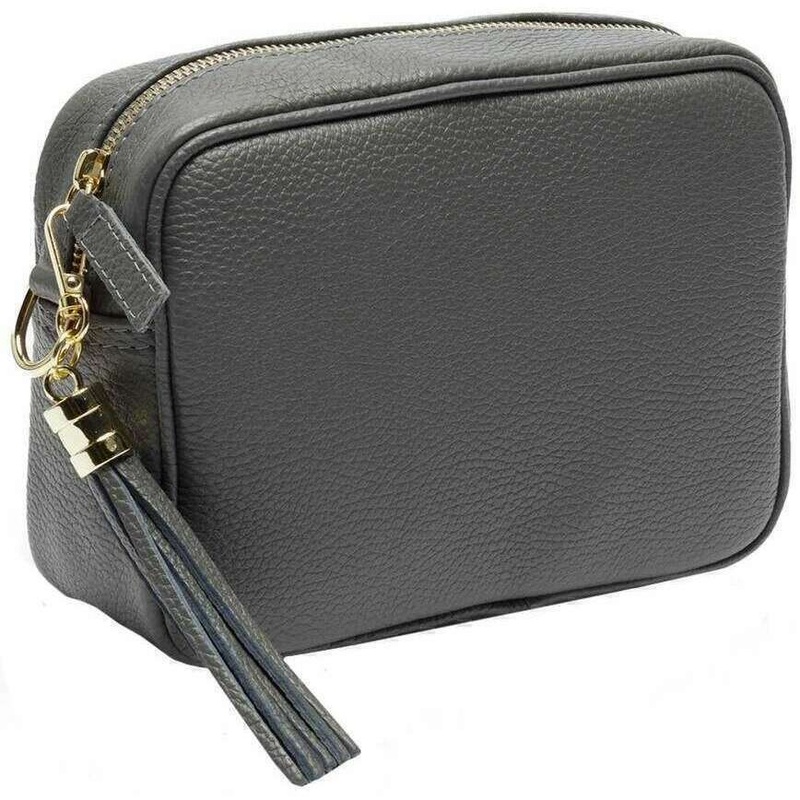 Elie Beaumont Crossbody Bag - Slate Grey