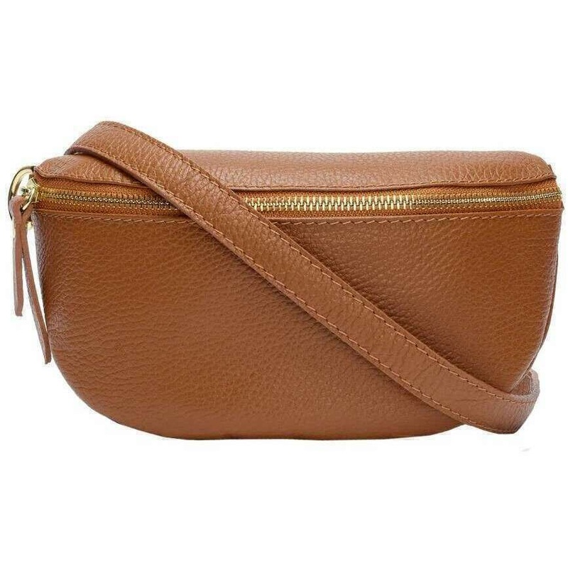 Elie Beaumont Sling Bag - Tan Brown