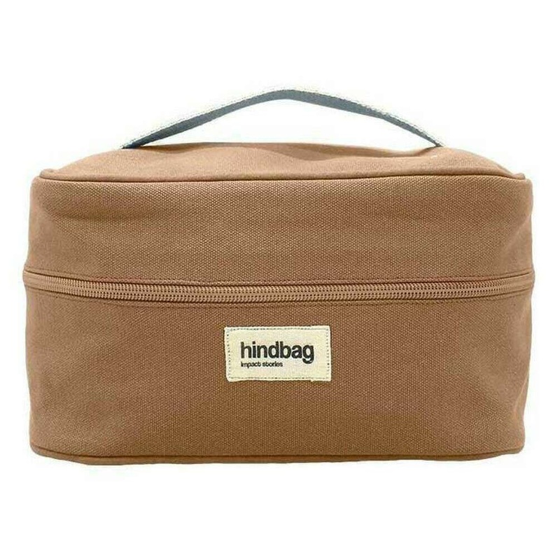 Hindbag Gaspard Vanity Bag - Cinnamon Brown