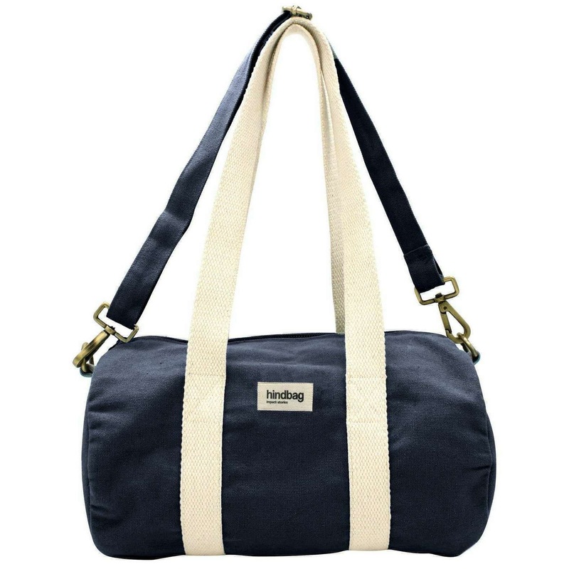 Hindbag Mini Simon Small Duffle Bag - Navy Blue
