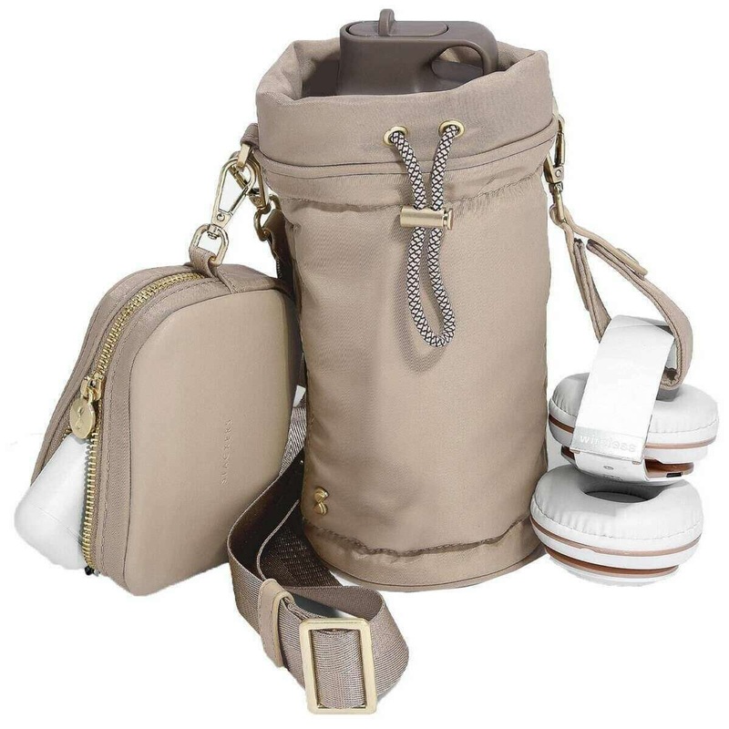 Stackers Bottle Bag - Mushroom Beige