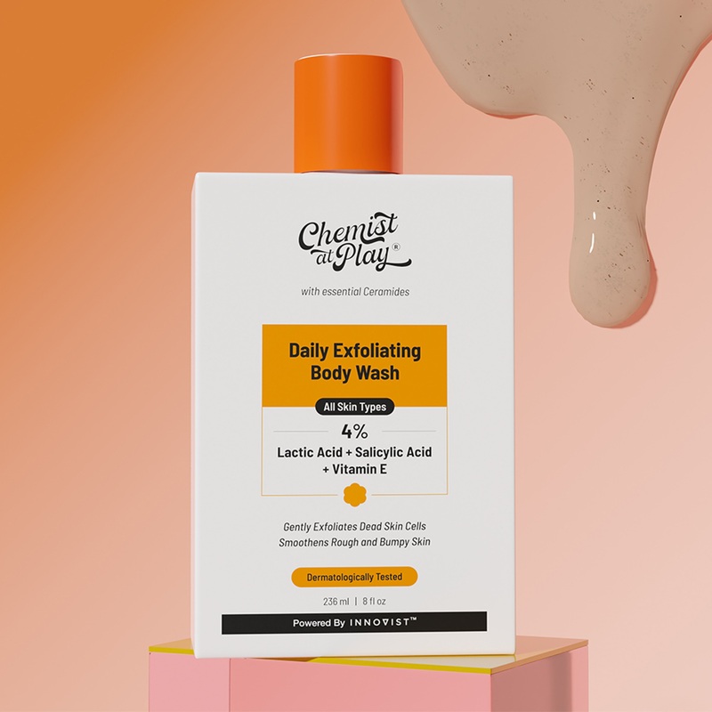 Exfoliating Body Wash with Lactic Acid - 236 ml