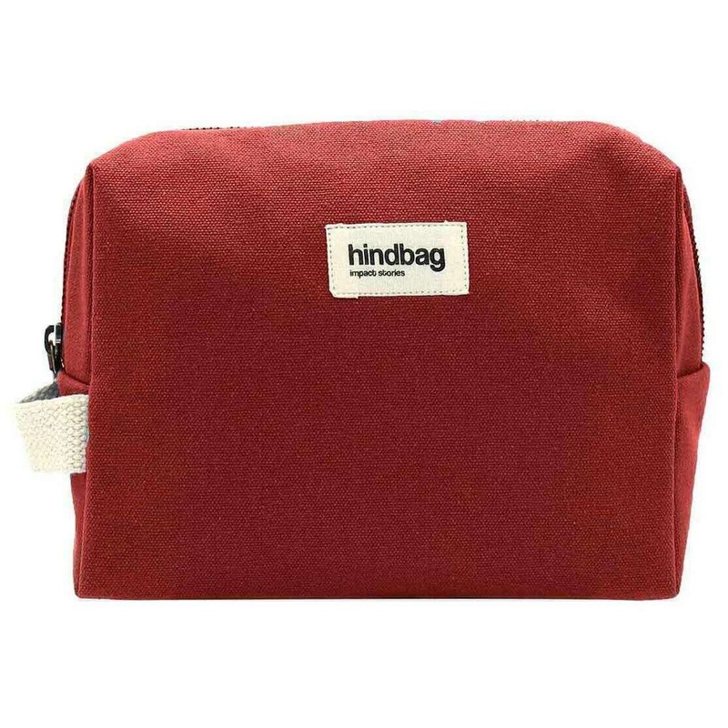Hindbag Leon Toiletry Bag - Terracotta Red