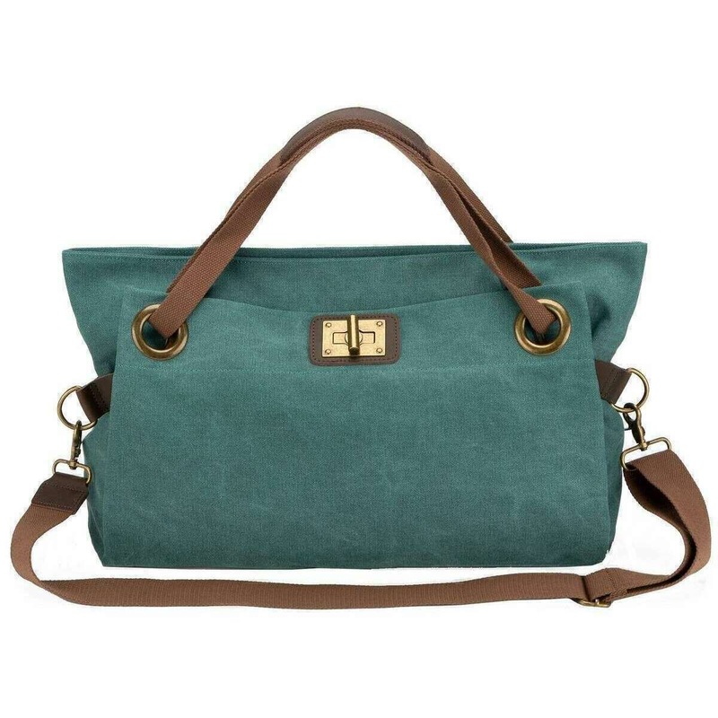 ZEDE Pont Des Arts Cross Body Bag - Vert Green