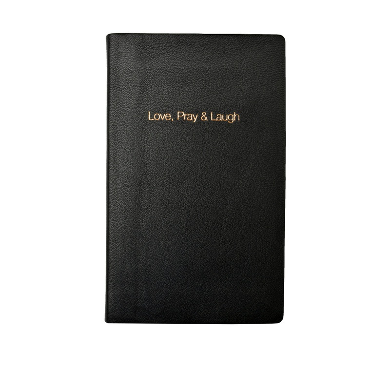 LOVE PRAY LAUGH NOTEBOOK