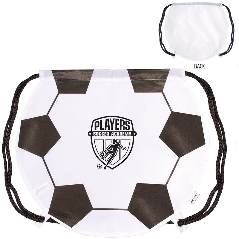 GameTime! Soccer Ball Drawstring Backpack
