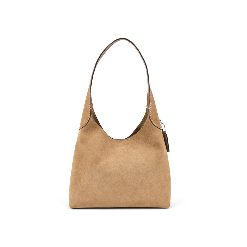Suede Brooklyn Shoulder Bag 28