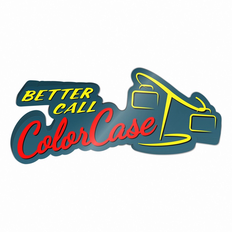 "Better Call ColorCase" Die Cut Sticker